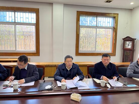 校黨委書記、校長李虎帶隊赴機械工程學(xué)院調(diào)研指導(dǎo)工作