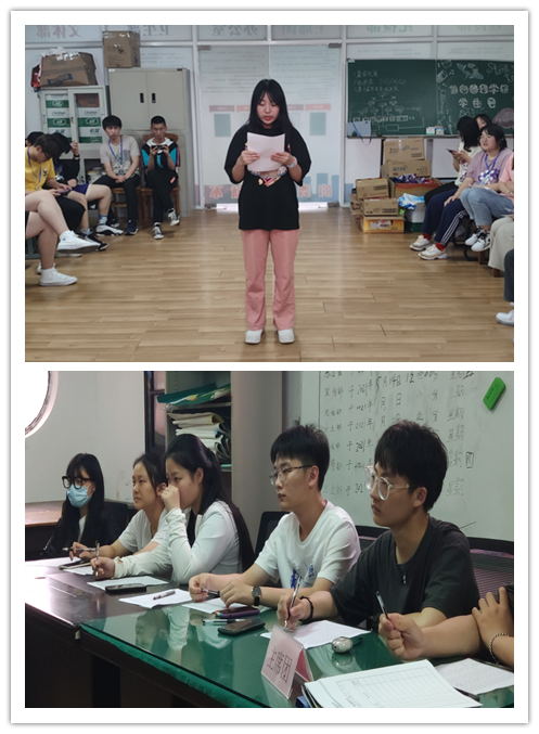 信息管理學院舉辦“紅色經(jīng)典，百年頌讀 ”朗誦比賽初賽