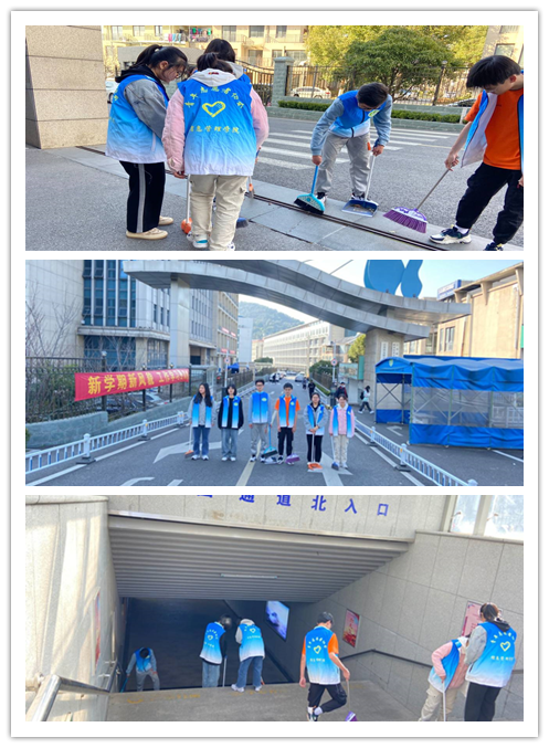 信息管理學(xué)院開展學(xué)雷鋒志愿服務(wù)活動(dòng)月之校園衛(wèi)生清潔